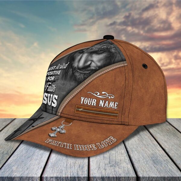 Custom Classic Cap – Personalized Jesus Name  Hat Trucker Classic Hats Gift