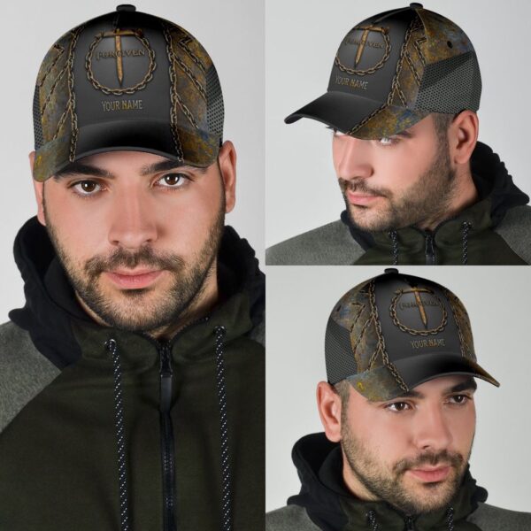 Custom Jesus Forgiven Classic Cap – Gift 2025 for Men Women