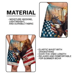 Custom Jesus Hawaiian Shirt: American Flag Aloha Set Perfect Independence Day Gift for Men 3