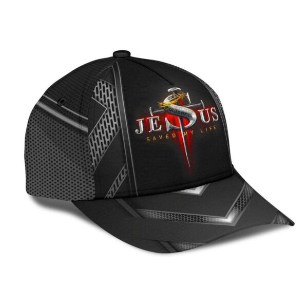 Custom Jesus Saved My Life Classic Cap Personalized Name – Gift 2025 for Men Women