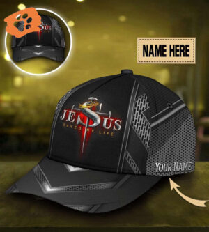 Custom Jesus Saved My Life Classic Cap Personalized Name - Gift 2025 for Men Women