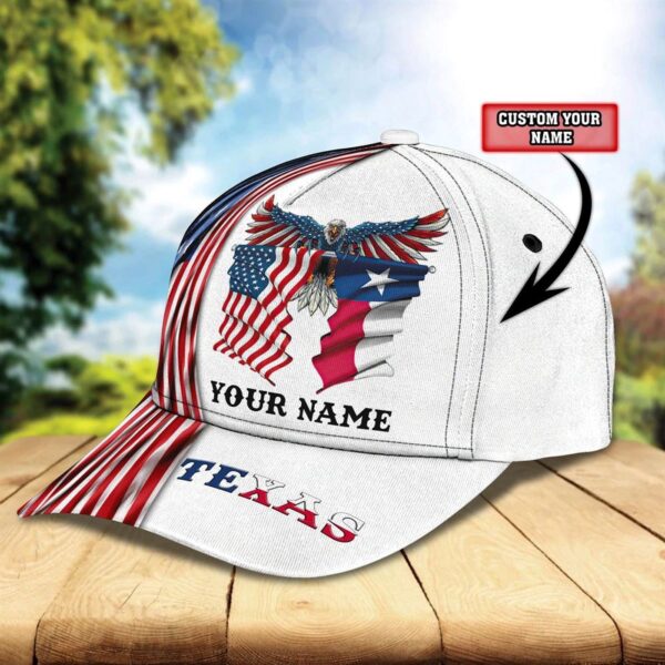 Custom With Name Texas Baseball Cap Hat, Christian Baseball Cap, Jesus Hat Trucker Classic Hats Gift
