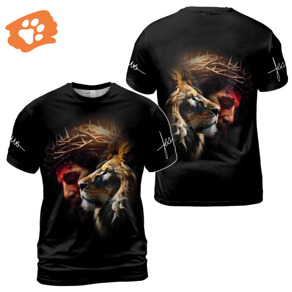 Deep In Your Mind Jesus Lion Of Judah Men’s T-shirt S-5XL Deep In Your Mind Jesus Lion Of Judah Men’s T-shirt S-5XL