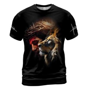 Deep In Your Mind Jesus Lion Of Judah Men's T-shirt S-5XL 1