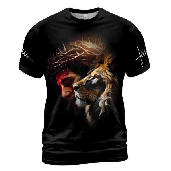 Deep In Your Mind Jesus Lion Of Judah Men’s T-shirt S-5XL