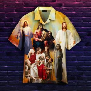 God Jesus Hawaiian Shirt - Trendzonetee: Always Beside You Don t Worry