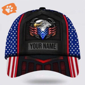 Eagle America Patriotic Baseball Cap, Christian, Jesus Hat Trucker Classic Hats Gift