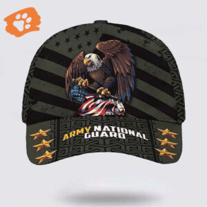 Eagle Army National Guard Baseball Cap, Christian, Jesus Hat Trucker Classic Hats Gift