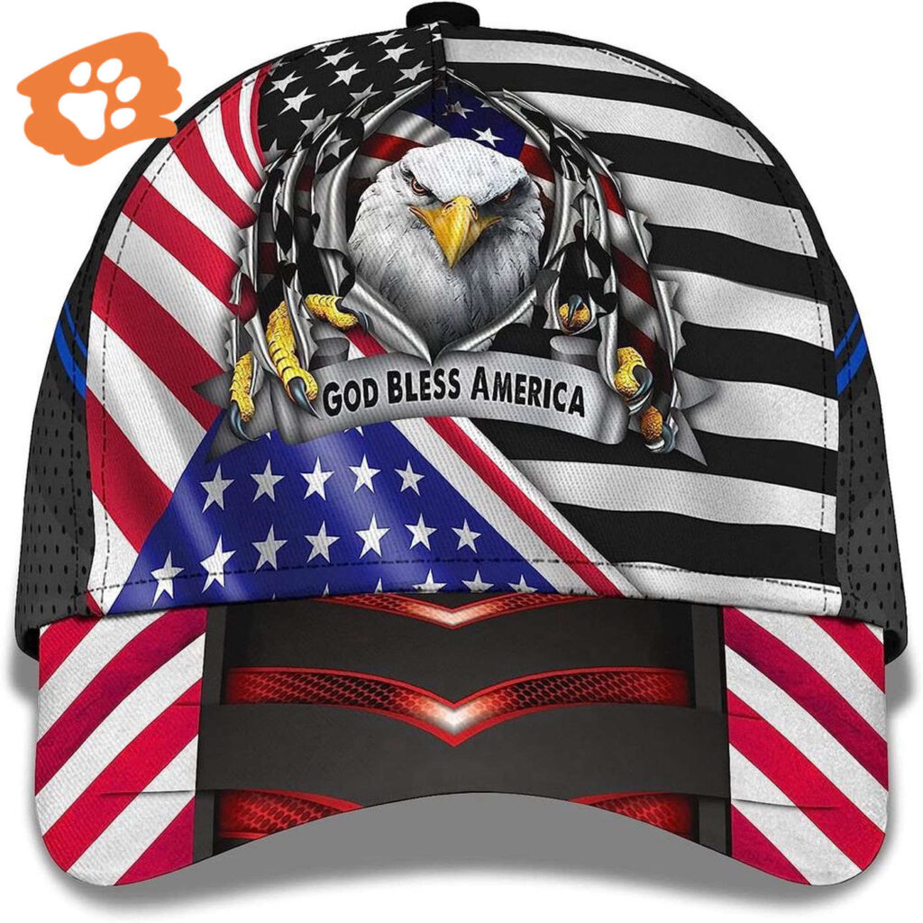 Eagle God Bless America Baseball Caps, Christian Baseball Cap, Jesus Hat Trucker Classic Hats Gift Eagle God Bless America Baseball Caps, Christian Baseball Cap, Jesus Hat Trucker Classic Hats Gift