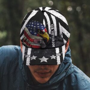 Eagle Us Veteran Baseball Cap, Christian, Jesus Hat Trucker Classic Hats Gift 3