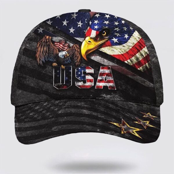 Eagle Usa Baseball Cap, Christian, Jesus Hat Trucker Classic Hats Gift