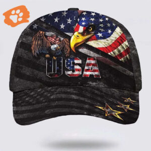 Eagle Usa Baseball Cap, Christian, Jesus Hat Trucker Classic Hats Gift
