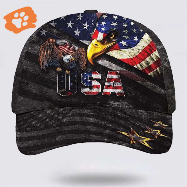 Eagle Usa Baseball Cap, Christian, Jesus Hat Trucker Classic Hats Gift