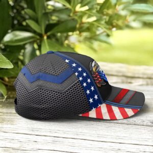 Eagles America US Flag Metallic Baseball Cap, Christian, Jesus Hat Trucker Classic Hats Gift 3