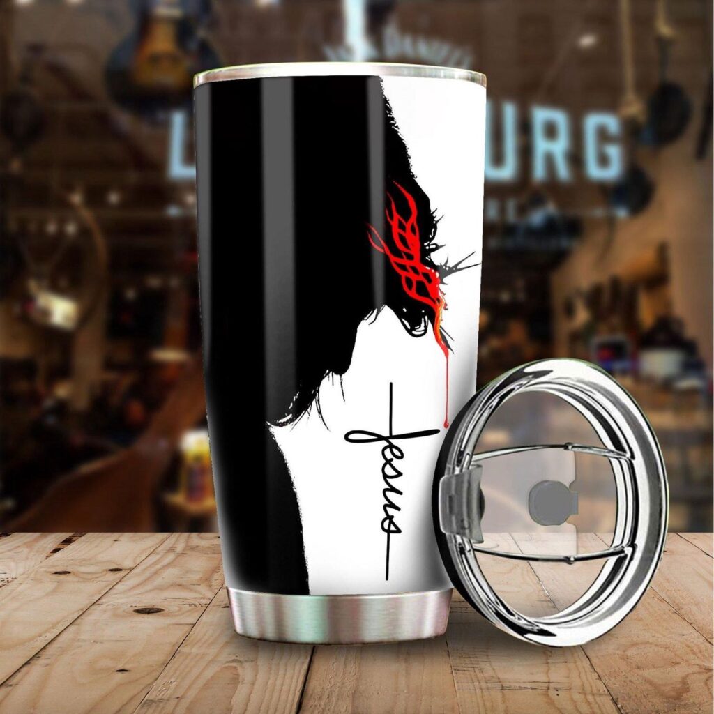 Easter Jesus Stainless Steel Tumbler – Jesus Lover Men Women Easter Jesus Stainless Steel Tumbler – Jesus Lover Men Women