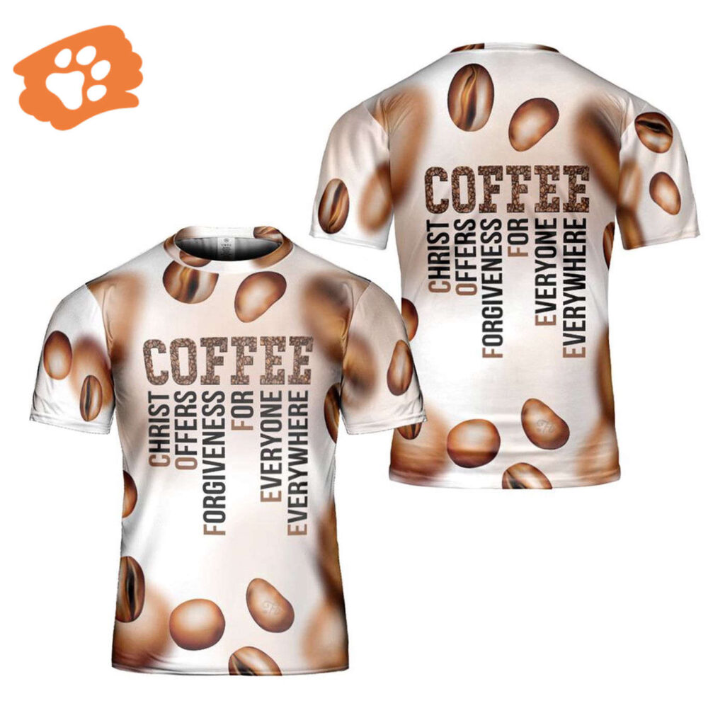 Forgiveness in Christ: All-Over Print 3D T-Shirt – Perfect Christian Gift Forgiveness in Christ: All-Over Print 3D T-Shirt – Perfect Christian Gift