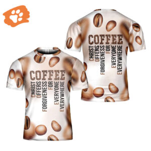 Forgiveness in Christ: All-Over Print 3D T-Shirt - Perfect Christian Gift