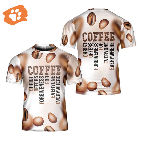 Forgiveness in Christ: All-Over Print 3D T-Shirt – Perfect Christian Gift