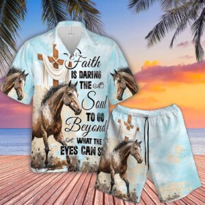 Faith-Inspired Jesus and Horse Polo Shirt - Perfect Gift for Jesus and Horse Lovers Men and Women Sizes S-5XL 3