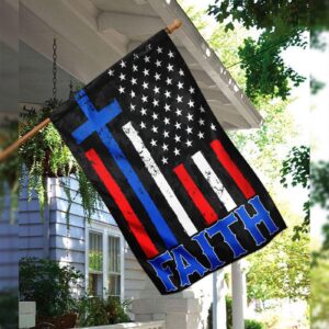 Faith Jesus Flag: Inspiring Religious Banner for Home and Church Décor 1