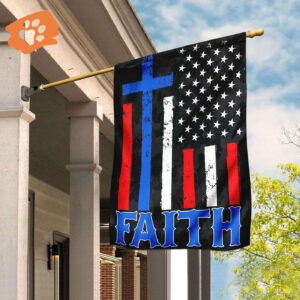 Faith Jesus Flag: Inspiring Religious Banner for Home and Church Décor