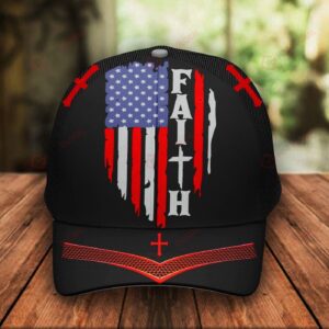 Faith Jesus God Christ Classic 3d Cap ALL OVER PRINTED