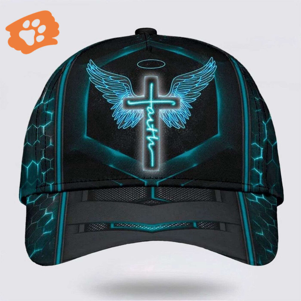 Faith Wing Baseball Cap, Christian, Jesus Hat Trucker Classic Hats Gift Faith Wing Baseball Cap, Christian, Jesus Hat Trucker Classic Hats Gift