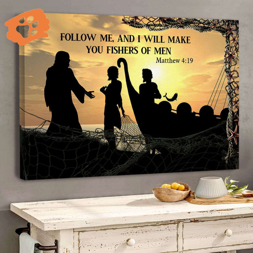 Fishers Of Men – Jesus Canvas Jesus Gift Fishers Of Men – Jesus Canvas Jesus Gift