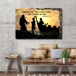 Fishers Of Men – Jesus Canvas Jesus Gift 1
