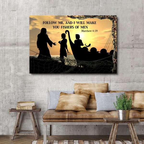 Fishers Of Men – Jesus Canvas Jesus Gift