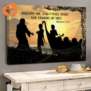 Fishers Of Men – Jesus Canvas Jesus Gift