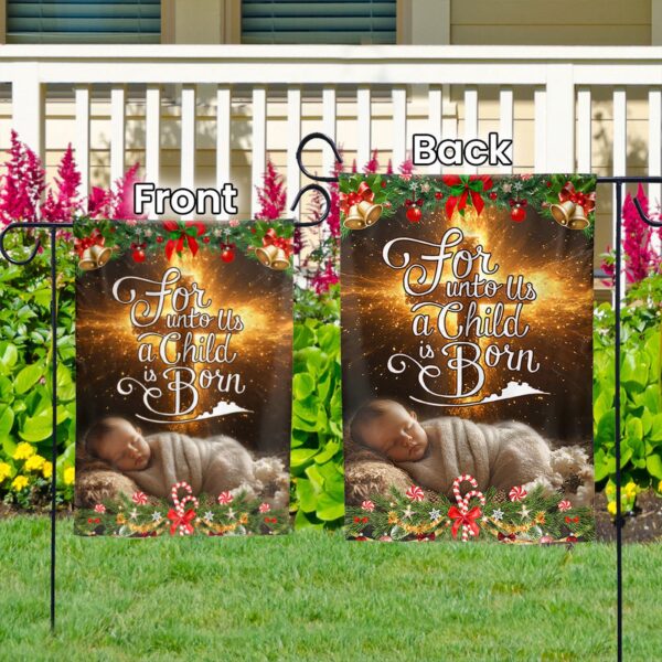 Jesus Christmas Flag & Christ Cross House Flag: Festive Yard Decor & Christmas Gift