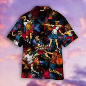 Jesus Playing Sports Hawaiian Shirt - Fun & Trendy Design by Trendzontee