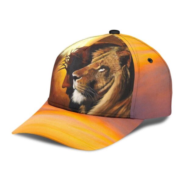 God Jesus And Lion Hat Classic Cap – Jesus Caps – Jesus Snapback Caps  Adults