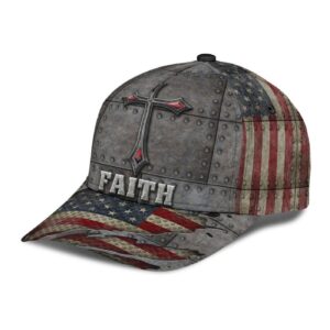 God Jesus Faith America Hat Classic Cap - Jesus Caps - Jesus Christ Caps Adults 1