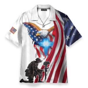 God Jesus Father Veterans Brothers Sisters US Hawaiian Shirt