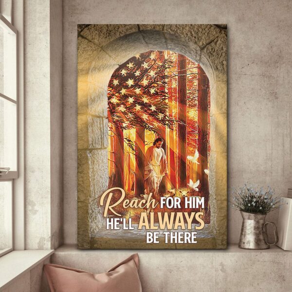 Hell Always Be There – Unique Jesus Canvas Jesus Gift