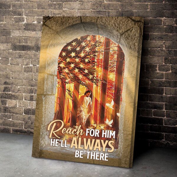 Hell Always Be There – Unique Jesus Canvas Jesus Gift