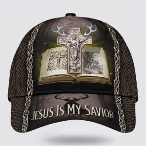 Hunting Jesus Is My Savior Baseball Cap Hat Trucker Classic Hats Gift 3