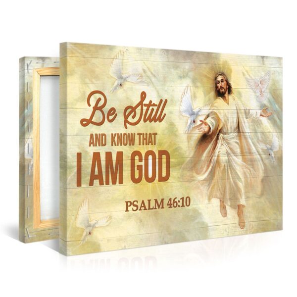 I Am God – Beautiful Jesus Canvas Jesus Gift