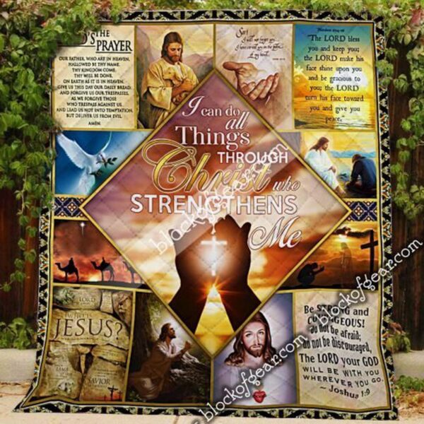 I Have Jesus In My Heart Quilt – Religious Christian Bedding for Faithful Believers
