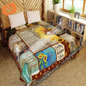 I Have Jesus In My Heart Quilt Blanket