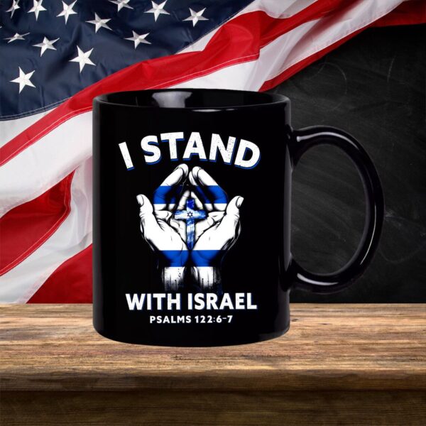 I Stand With Israel Tshirt Jesus Hoodie Israel Flag Shirt & Support Gifts