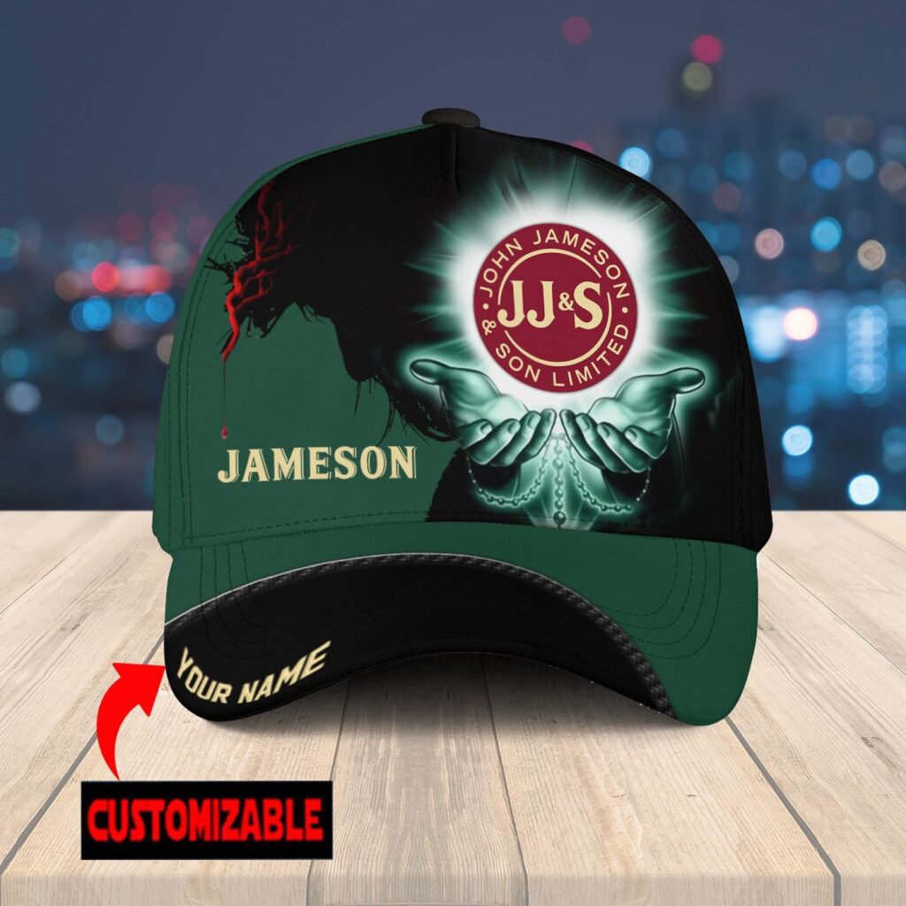 Jameson Jesus Custom Name Baseball Cap – Gift 2025 for Men Women Jameson Jesus Custom Name Baseball Cap – Gift 2025 for Men Women