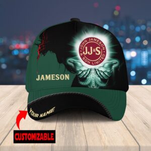 Jameson Jesus Custom Name Baseball Cap - Gift 2025 for Men Women