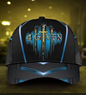 Jesus 1 Cross 3 Nails 4Given Classic Cap All Over Print