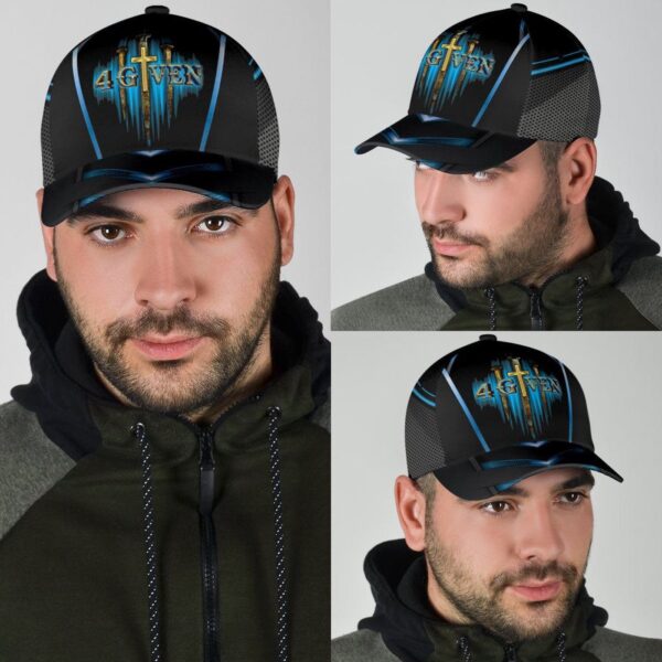 Jesus 1 Cross 3 Nails 4Given Classic Cap All Over Print