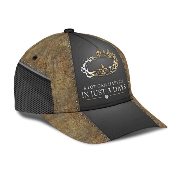 Jesus A Lot Can Happen In Days Classic Cap – Gift 2025 for Men Women