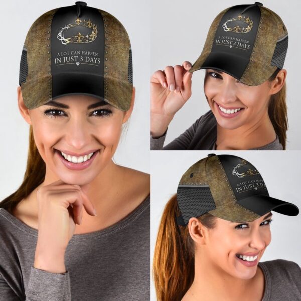 Jesus A Lot Can Happen In Days Classic Cap ML – Gift 2025 for Men Women