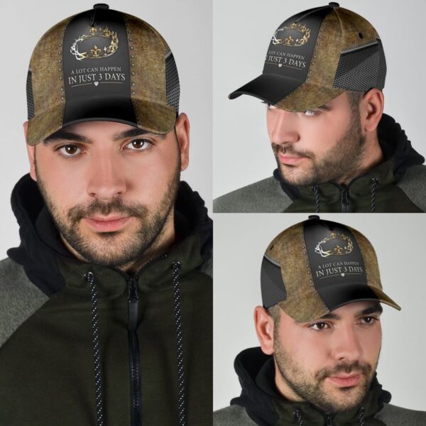 Jesus A Lot Can Happen In Days Classic Cap ML – Gift 2025 for Men Women